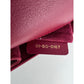 Christian Dior C'est Dior Mini Flap Burgundy Leather Shoulder Bag