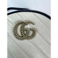 Gucci GG Azalea Matelasse Leather Round Mystic White Shoulder Bag
