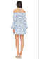 ASTR the Label Sabine Dress in Blue Floral