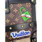 Louis Vuitton Petite Malle Patches Monogram Crossbody Clutch Bag Limited Edition RARE
