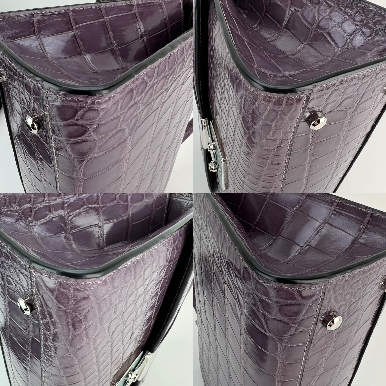 Stalvey Top Handle 2.5 Alligator Lilac Bag Crossbody Exclusive Luxury