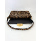 Prada Cavallino Leopard calf Hair Shoulder Bag