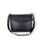 Bottega Veneta Intrecciato  Black Leather Messenger Bag
