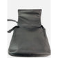 Bottega Veneta Intrecciato  Black Leather Messenger Bag