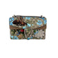 Gucci GG Supreme Blooms Print Embroidered Medium Dionysus Shoulder Bag Blue Taupe