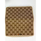 Gucci GG Logo Beige Zip Around Canvas Long Wallet