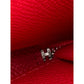 Hermes Epsom Lucky Wrist Azap Leather Pink Red Wallet