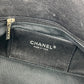 CHANEL Just Mademoiselle Quilted Caviar Black Bowling Shoulder Bag