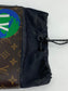 LOUIS VUITTON Monogram Men's Chalk Sling bag Nap Sac Shoulder Bag Backpack