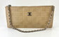 CHANEL Bag Lucky Symbols Pochette Quilted Beige Lambskin Shoulder Wristlet Preowned