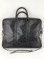 Gucci Briefcase GG Imprime Coated Canvas Black Monogram Business Bag Preowned