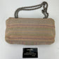 Chanel 2.55 Reissue 225 Single Flap Pink Multicolor Cotton Tweed Shoulder Bag