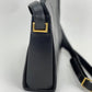 CHRISTIAN DIOR Black  Leather Adjustable Shoulder Bag Authentic Pre owned