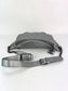 Chanel Metallic Dark Silver Calfskin Quilted Banane Fanny Pack Waist Bag