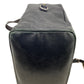 Celine Black Leather Handle Bag Vintage Briefcase messenger Bag
