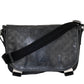 Gucci Men's Messenger GG Supreme Canvas Double Buckle Flap Crossbody Men's Bag