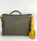 FENDI SELLERIA large Peekaboo Iconic Essential Messenger Briefcase Attache
