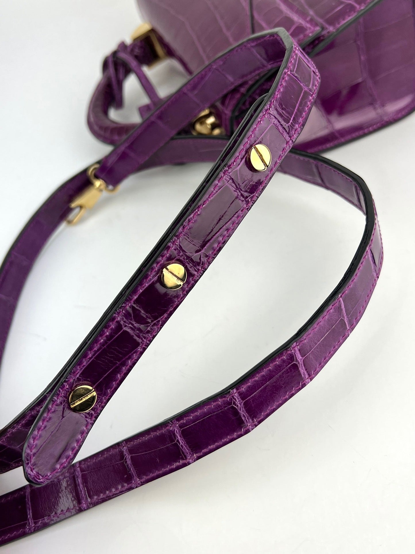 Exclusive Stalvey Top Handle 2.0 Alligator Bag Crossbody Luxury Bag