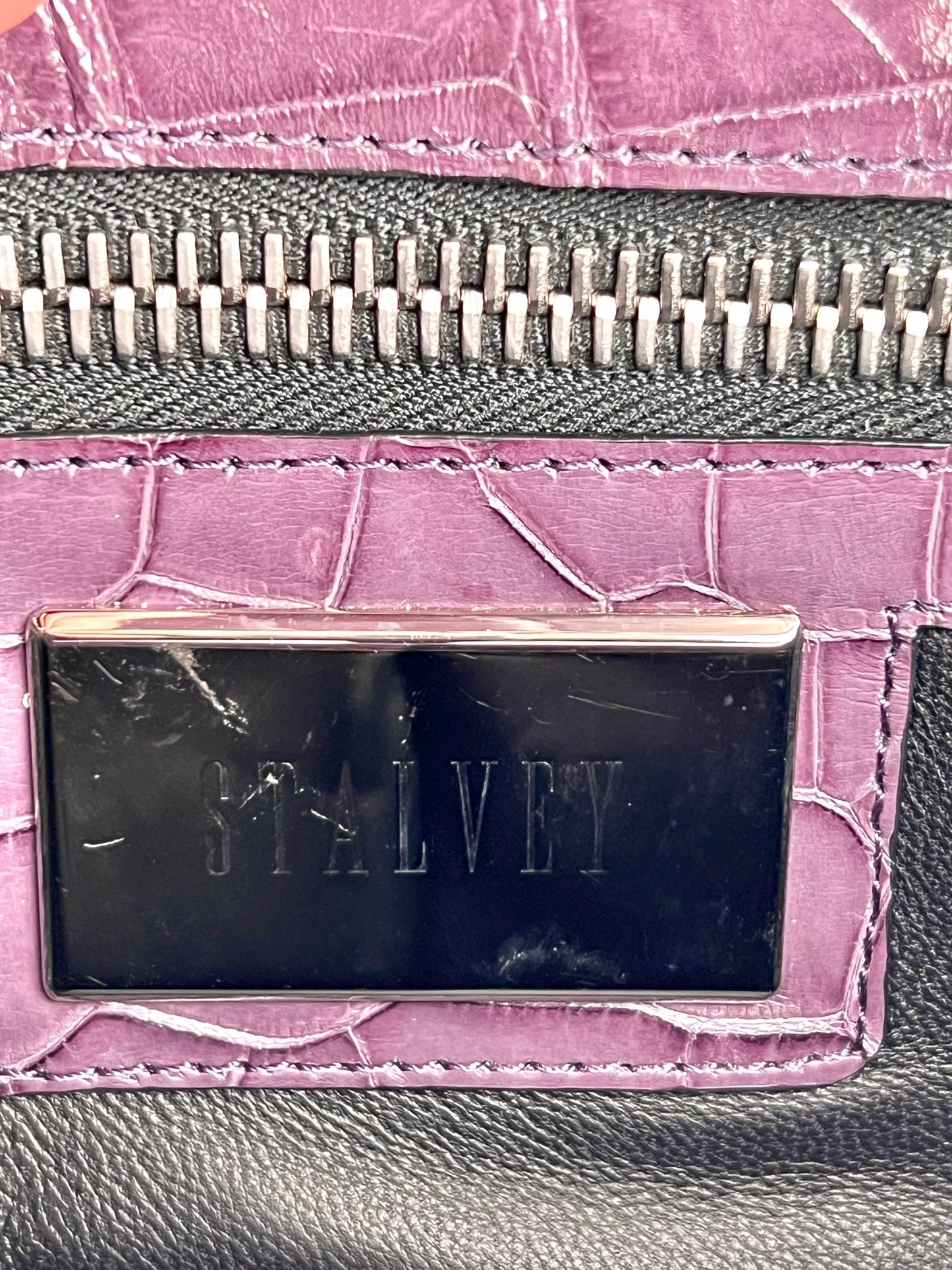 Stalvey Top Handle 2.5 Alligator Lilac Bag Crossbody Exclusive Luxury