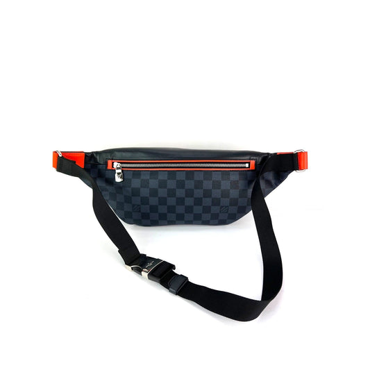 Louis Vuitton Damier Colbart orange Race Discovery Bumbag Sling Bag