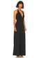 L'Academie Torin Jumpsuit in Black
