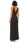 L'Academie Torin Jumpsuit in Black
