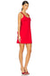LIKELY Amalia Exaggerated Bow Mini Dress