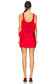 LIKELY Amalia Exaggerated Bow Mini Dress