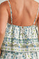 MABLE Floral Printed Peplum Top and Shorts Set
