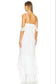 MORE TO COME Adriana Gown in White