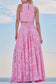 Long Skirt Pocket Set l Vacation Loose Two Piece Set