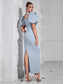 Hollow Out Cutout Simple Evening Dress