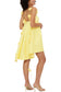 Rose Mini Dress – Sorbet Yellow