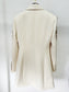 Graceful Fashionable Diamond Collar Dress