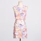 Embroidered Top Slimming Skirt Two Piece Set