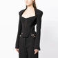 Autumn Boning Corset Bra  Slimming Blazer