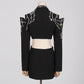 Formal Wear Summer Heavy Industry Beads High-Grade Blazer for Women