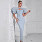 Hollow Out Cutout Simple Evening Dress