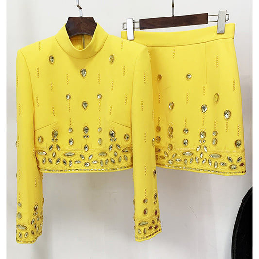 Goods Stars Short Top Skirt Set