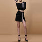 Diamond Top Skirt Set Two Piece Set