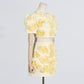 French Sweet  Three-Dimensional Floral Skirt Set
