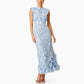 Dignified Floral Collage Three Dimensional  Dress