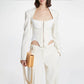 Autumn Boning Corset Bra  Slimming Blazer