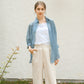 Back Lace Up Tencel Lazy Wind  Cardigan Top