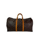 Louis Vuitton Keepall 55 Monogram Canvas Duffle Bag Luggage