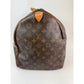 Louis Vuitton Keepall 55 Monogram Canvas Duffle Bag Luggage