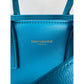 Saint Laurent Sac De Jour Blue Leather Crossbody Hand Bag