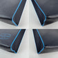 Louis Vuitton Pochette Voyage MM Taiga Dark Blue Leather Hand Bag Limited Edition