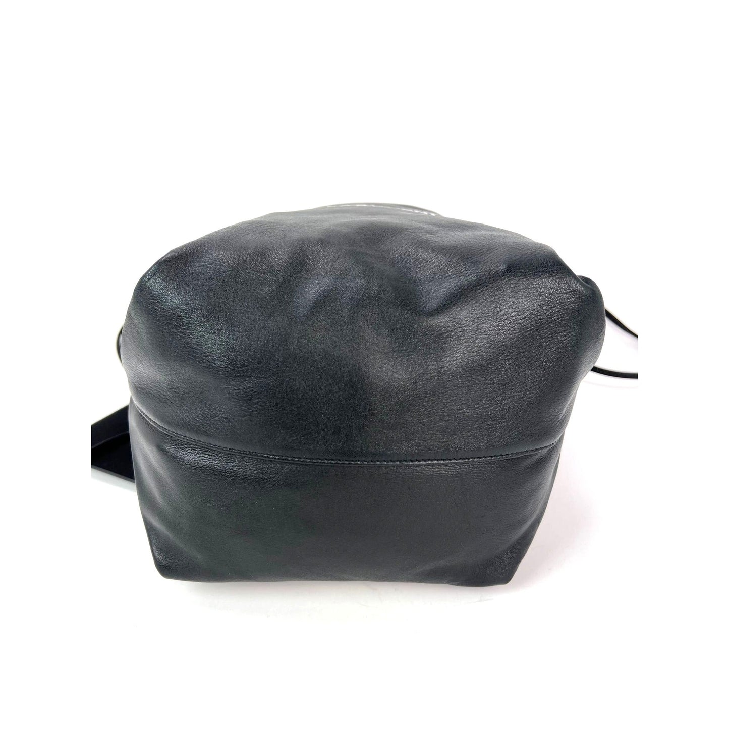 Saint Laurent Lambskin Teddy Drawstring Sac Bucket Bag