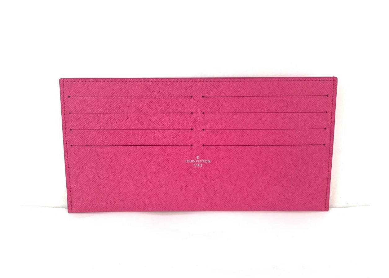 Louis Vuitton 8 Credit Card Insert Pink Leather wallet from Felicie
